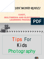 Photography Technique for a Little Photographer