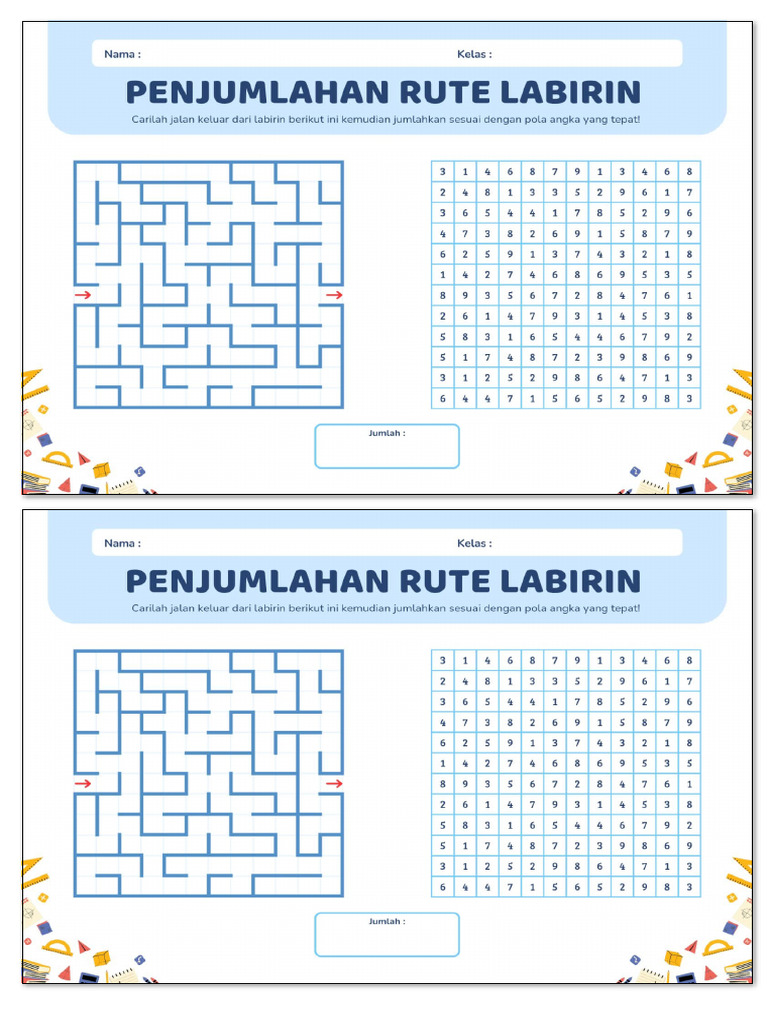Games Rute Labirin | PDF