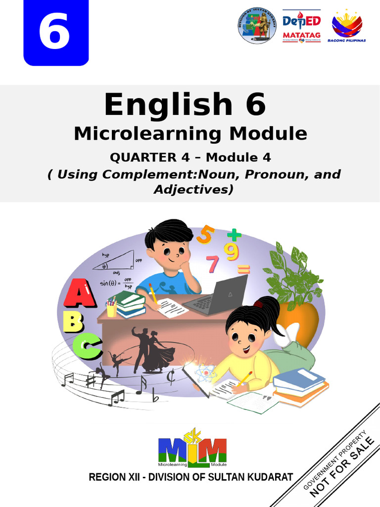 English 6: Microlearning Module | PDF | Noun | Adjective