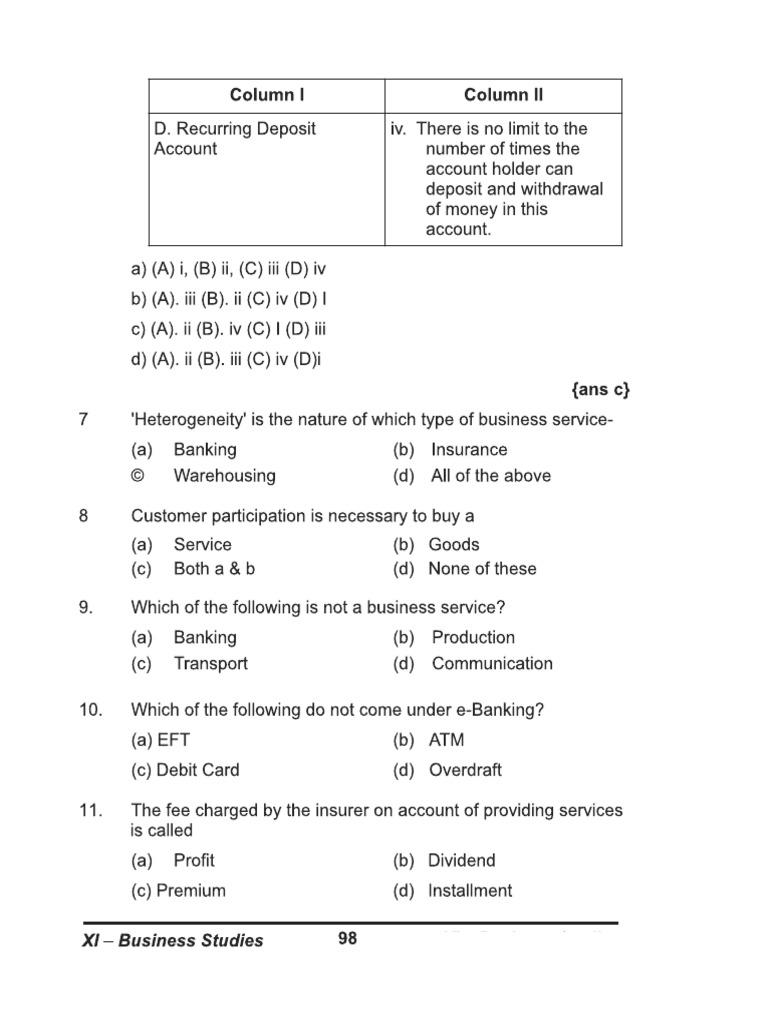 Business Study Material | PDF