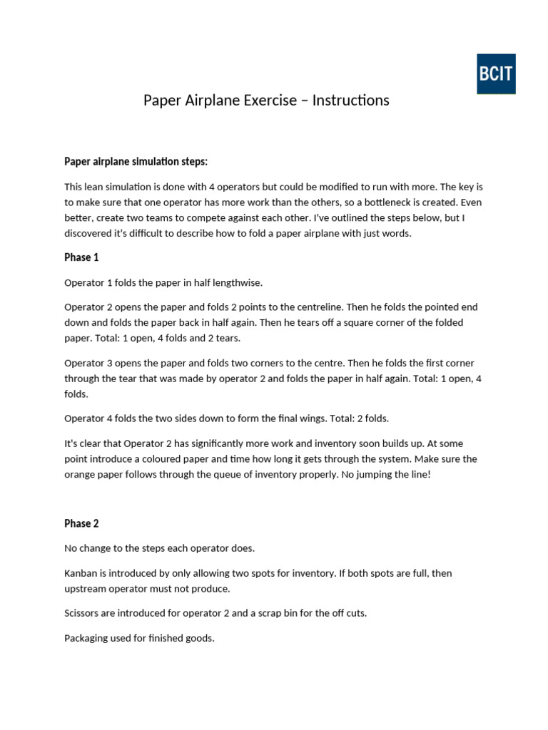 Paperfoldingsimulation (1) | PDF | Secondary Sector Of The Economy