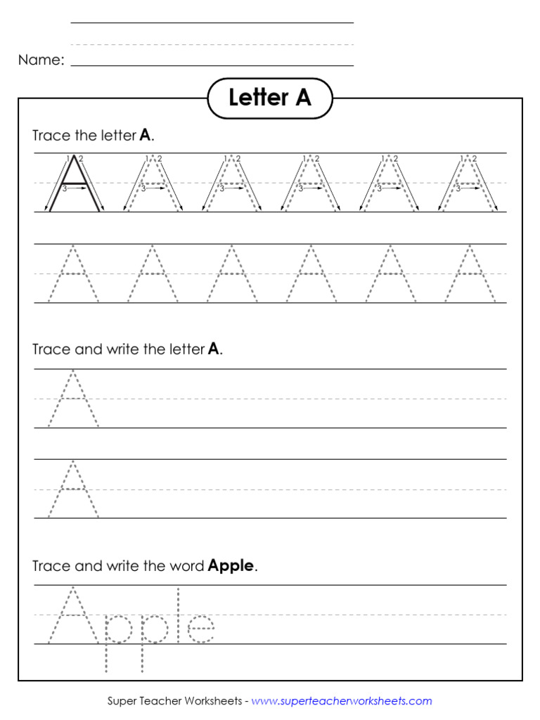 Letter A | PDF