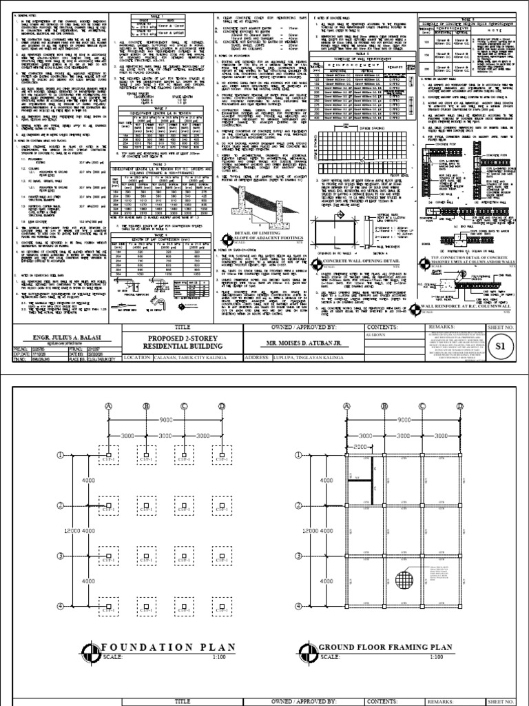 Structural Plan (Finalfinal) | PDF | Mechanical Engineering ...