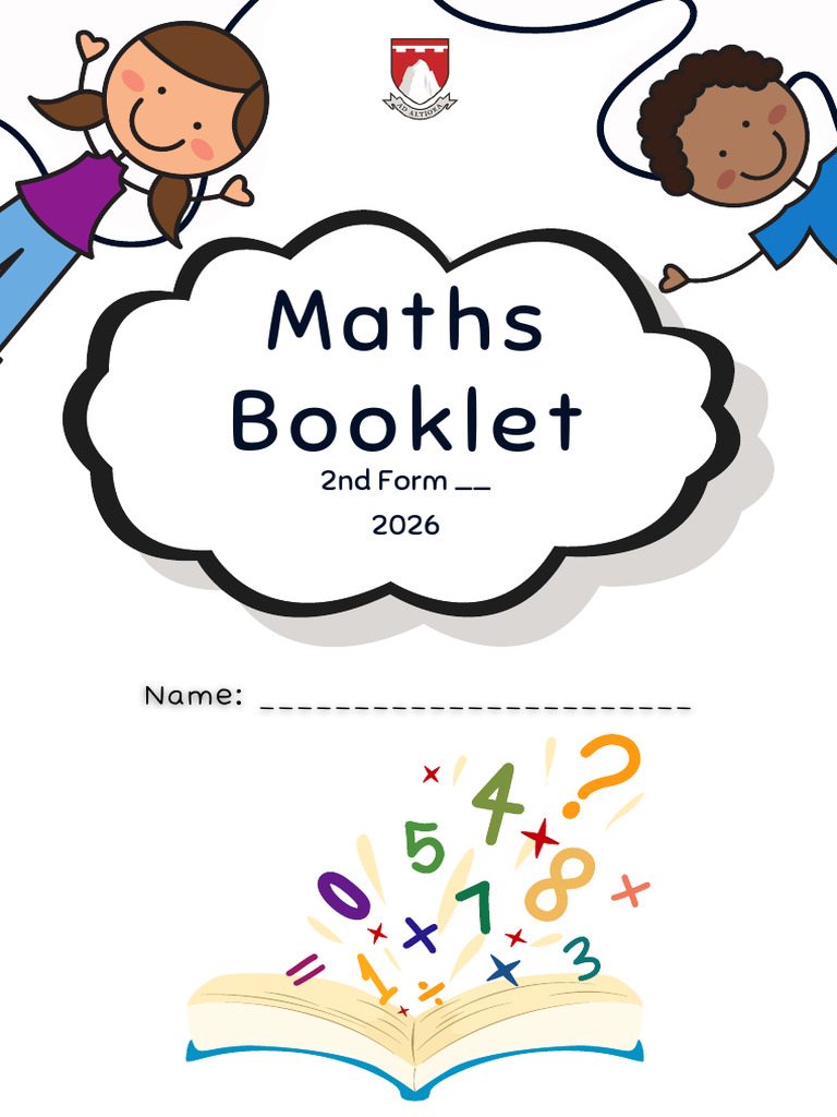 Maths Booklet 2nd Form 2026 | PDF