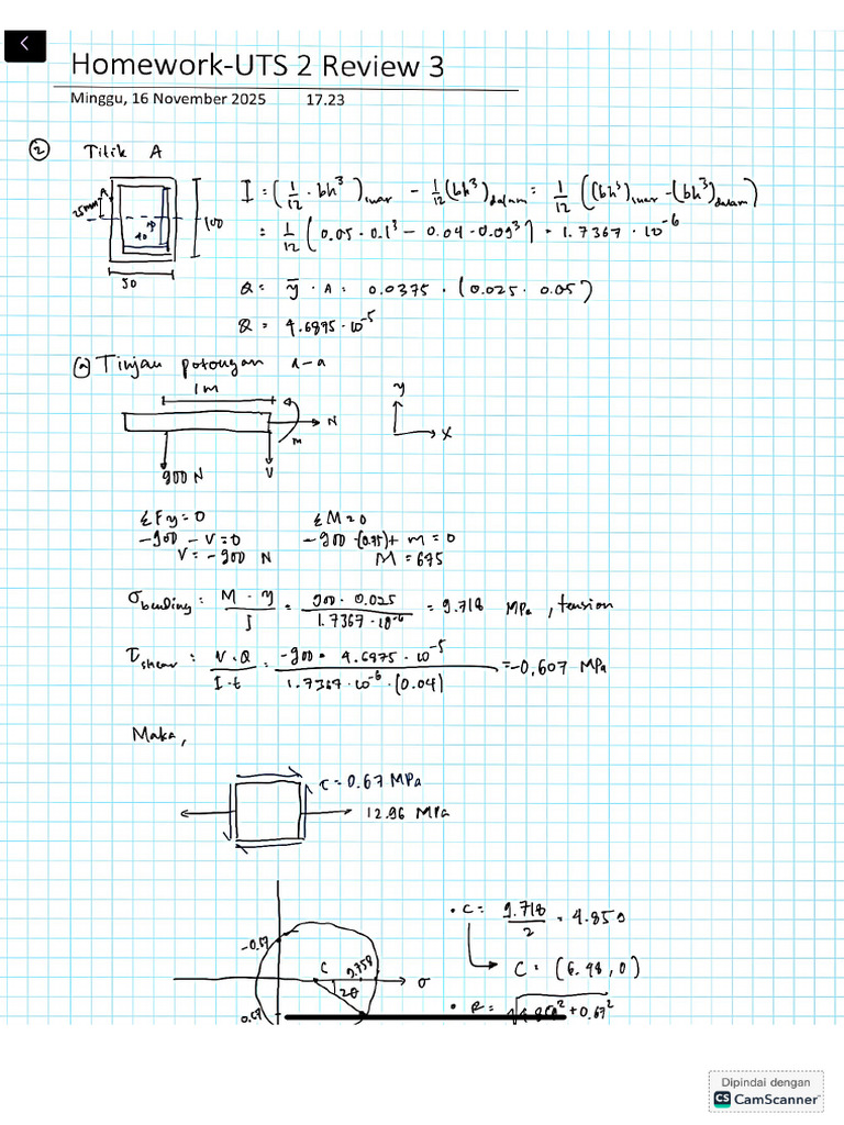 HW UTS 2 Review 3 | PDF