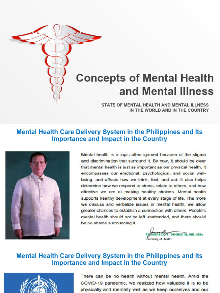 1.1 NCM 117 Lecture Module 1 | PDF | Mental Health | Mental Disorder