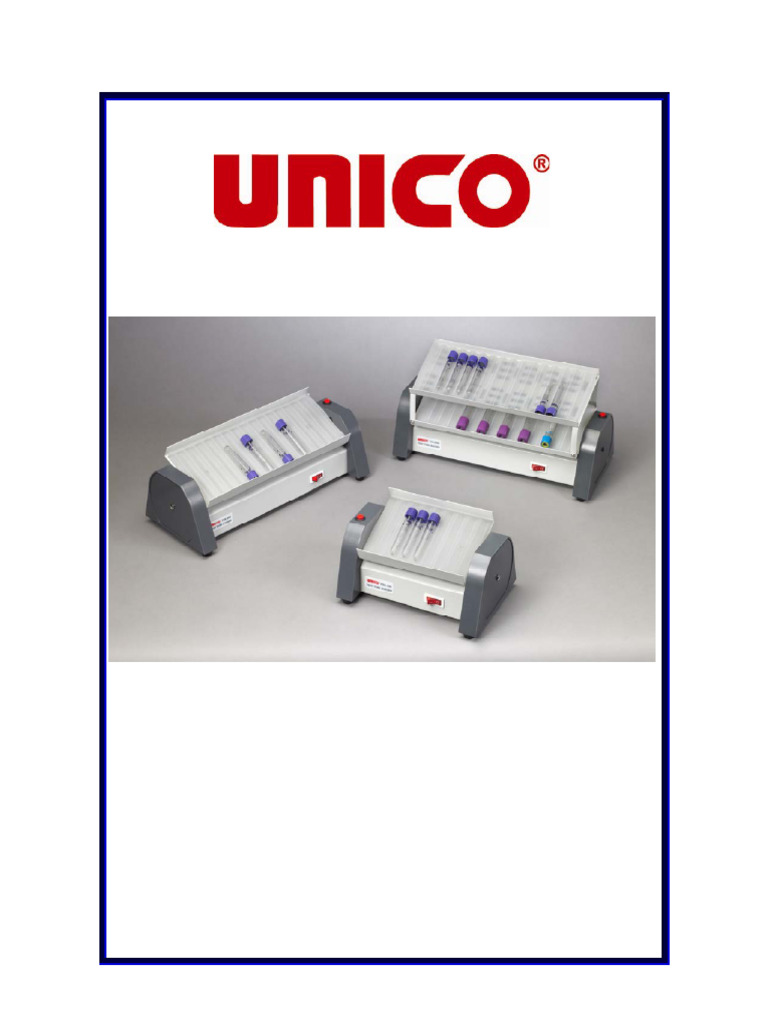 Unico Rock IT Tube Rocker Manual | PDF | Legal Liability