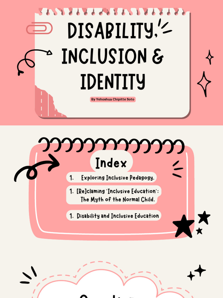 Disability, Inclusion & Identity | PDF