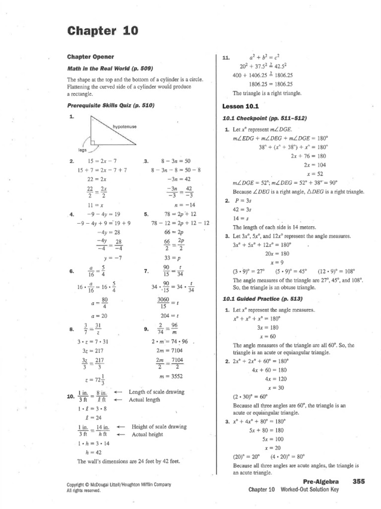 Chapter 10 Worked Out Solutions | PDF