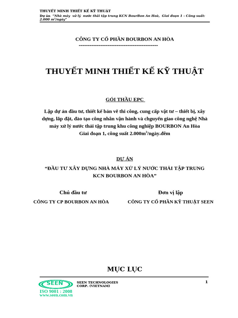 Thuyet Minh Thiet Ke - 16032010 | PDF