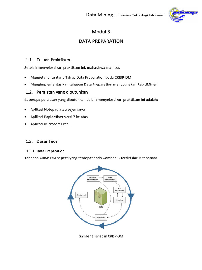 Modul 3 - Data Preparation | PDF