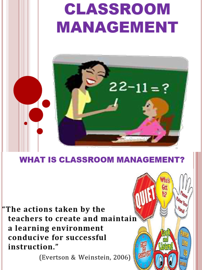 Classroom Management | PDF | Classroom Management | Teachers