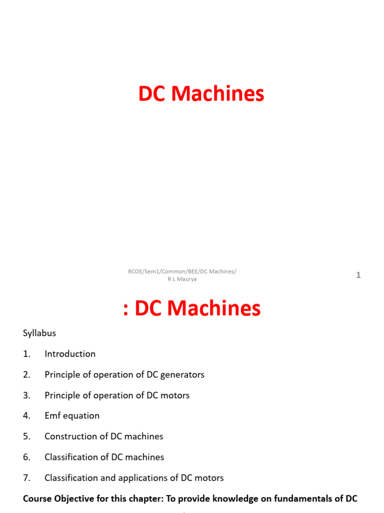 Dc Motor Basic | PDF | Electric Motor | Electromagnetic Induction