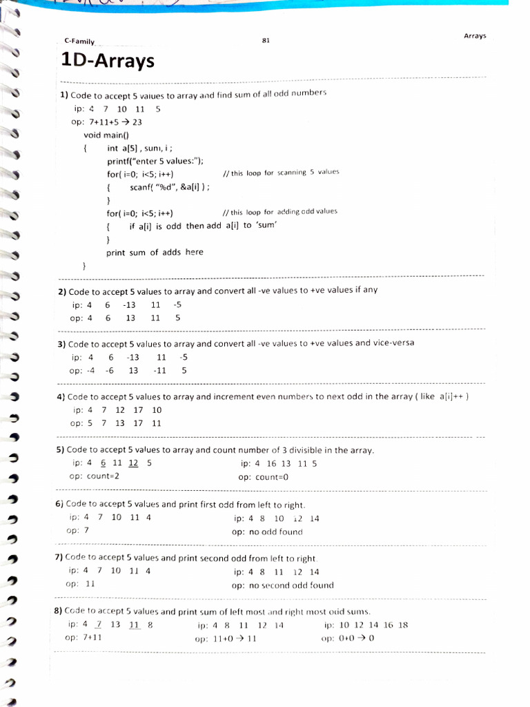 Arrays | PDF | Software Engineering | Computing