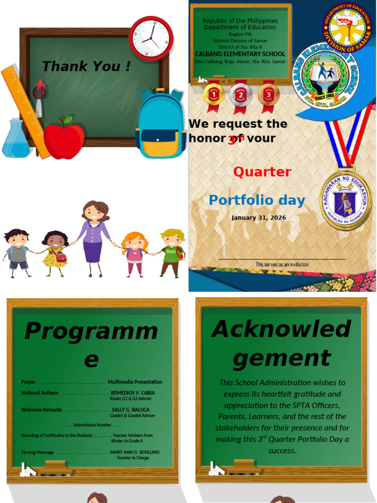 Program 3rd Portfolio Day | PDF