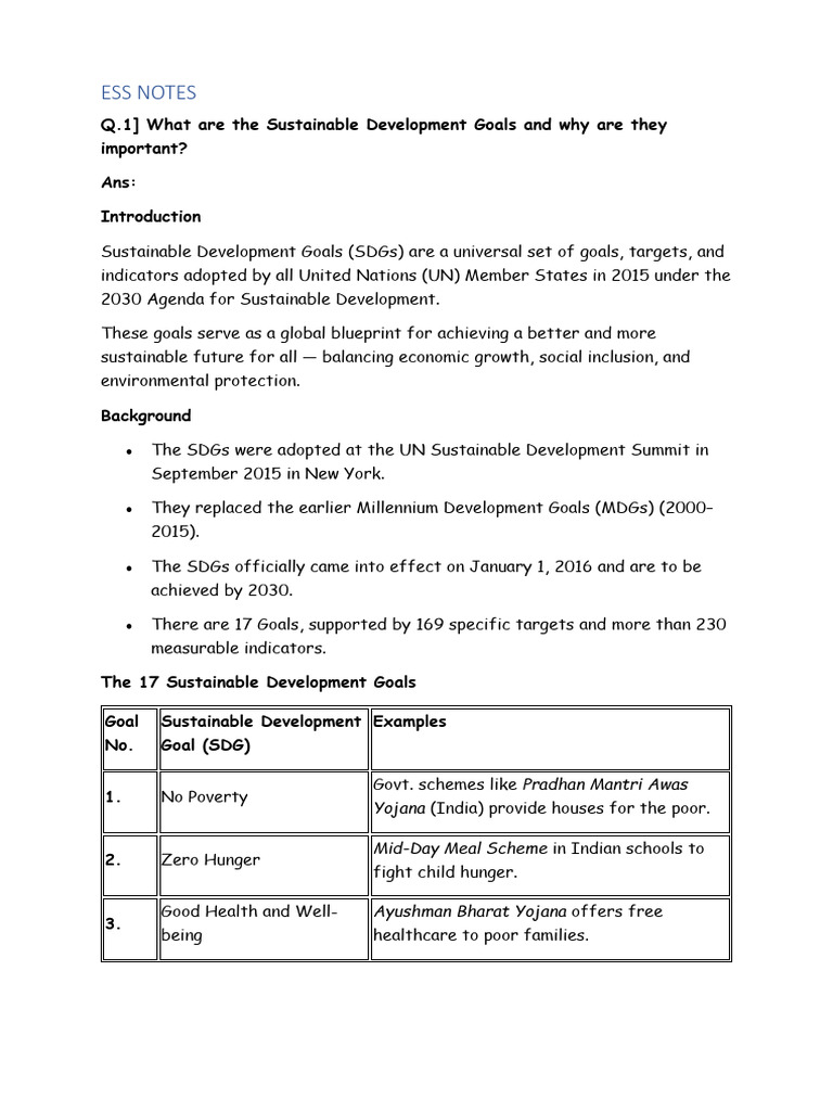 Ess Notes-1 | PDF | Waste | Recycling