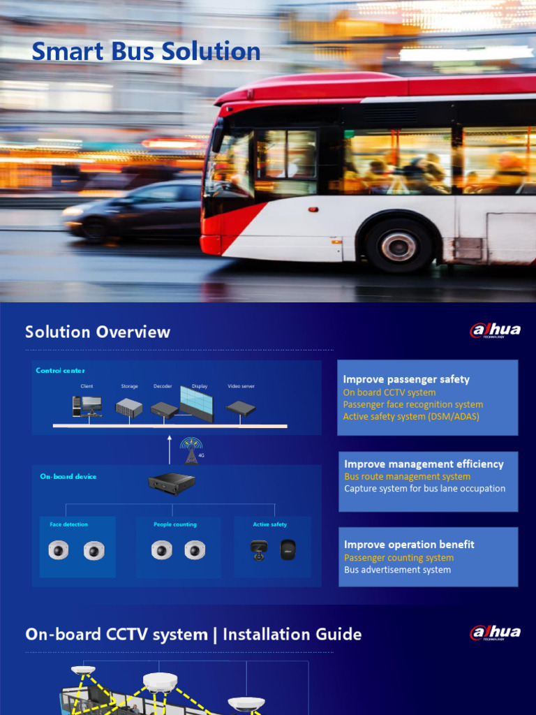 Smart Bus Solution | PDF | Closed Circuit Television | Video