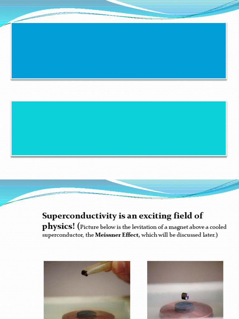 Super Conduct IV It i | PDF | Superconductivity | Electric Current