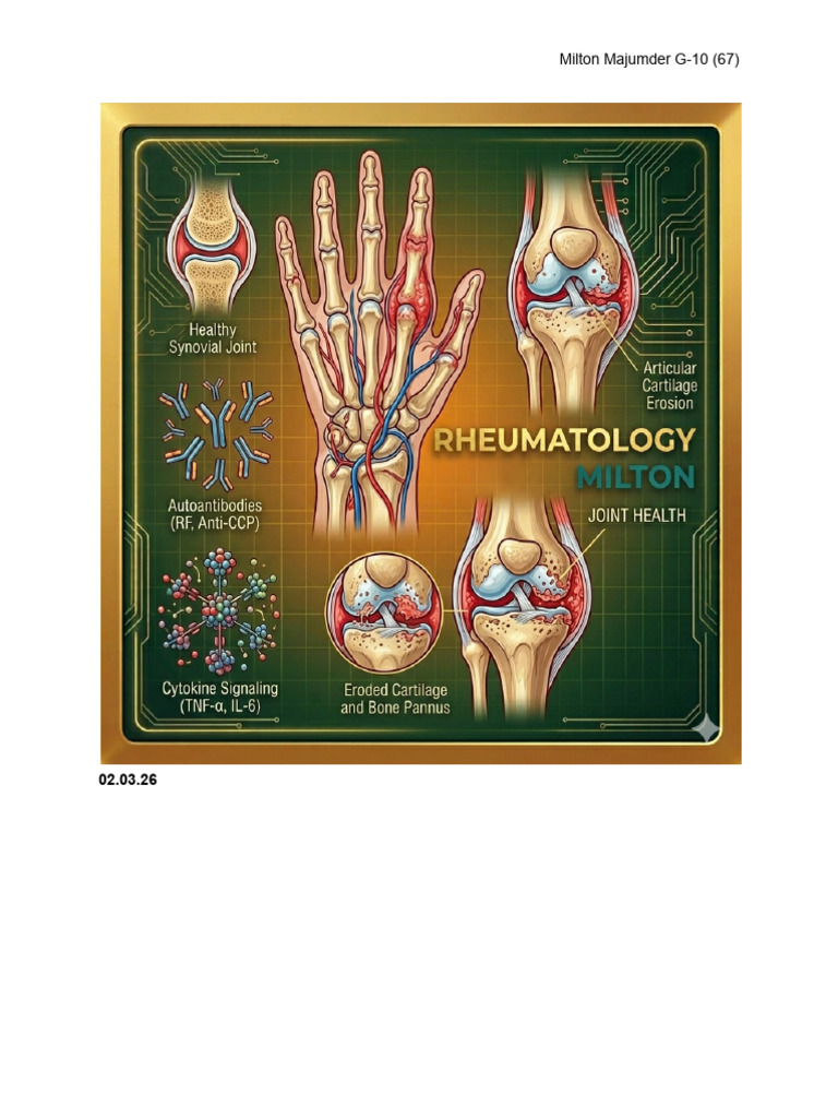 Rheum at Ology | PDF | Arthritis | Rheumatoid Arthritis