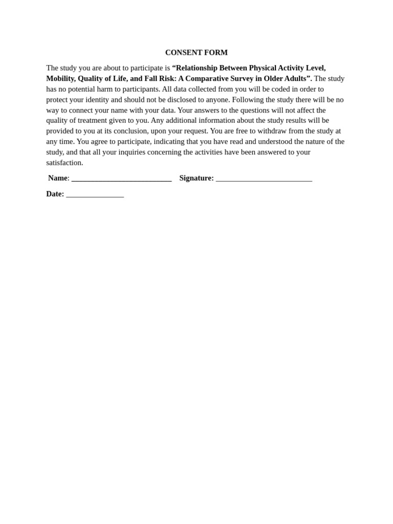 CONSENT FORM Bilal and Abdullah (1) | PDF