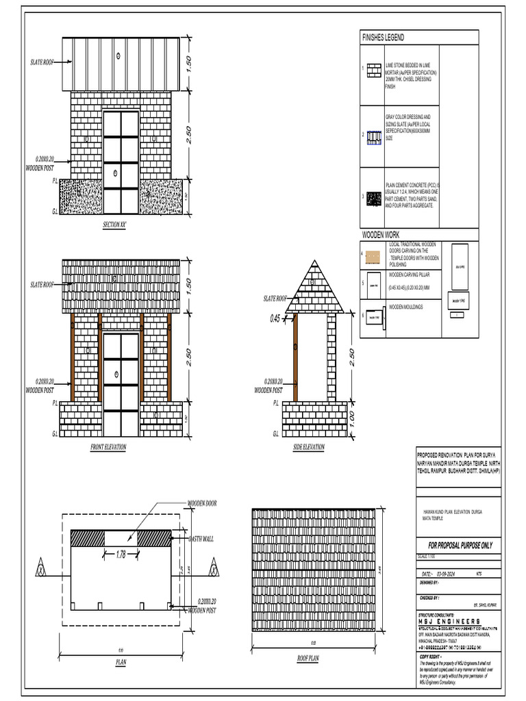 MAIN GATE | PDF | Materials | Building Engineering
