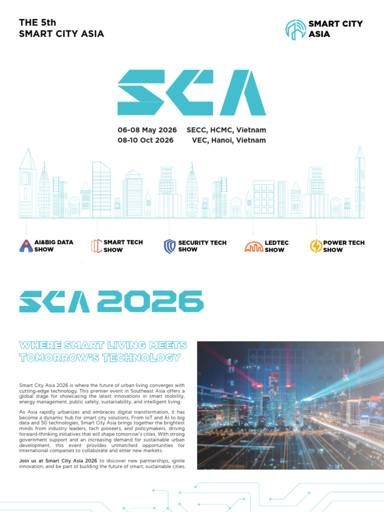 Sca 2026 Brochure Hcmhn-1 | PDF | Internet Of Things | Artificial ...