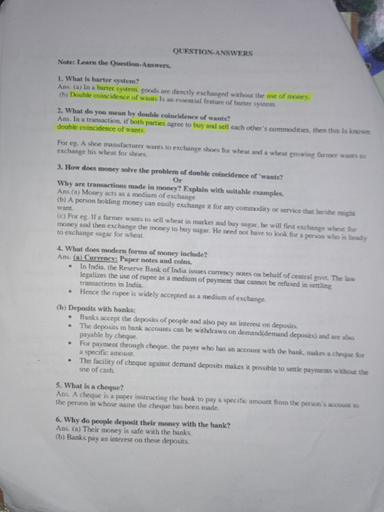 Money and Credit | PDF | Loans | Finance & Money Management