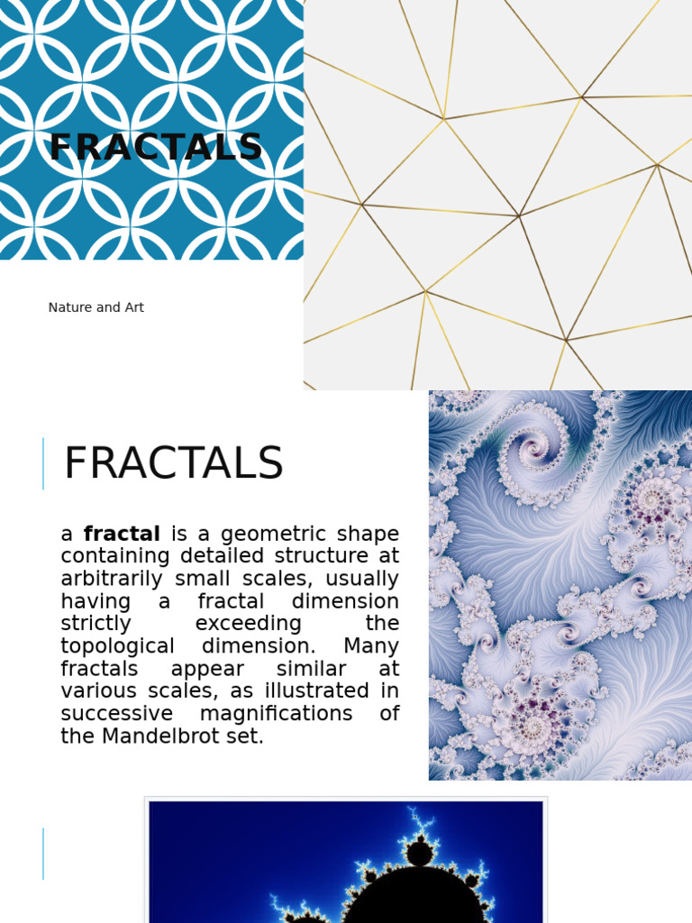 Fractals | PDF