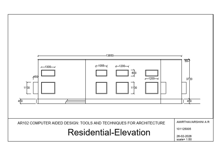 101125005_residential Elevation-layout1 - Copy | PDF
