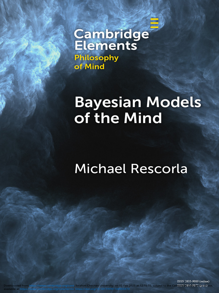 Bayesian Models of the Mind (Michael Rescorla) | PDF | Probability ...