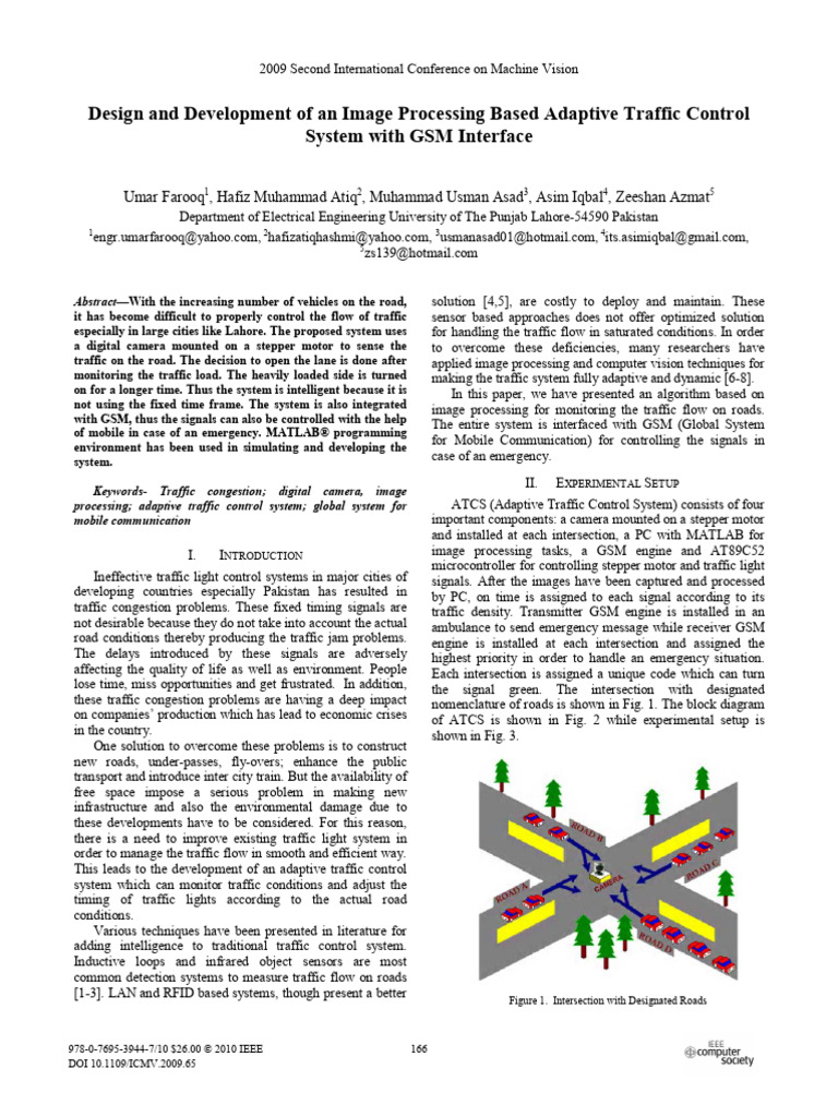 7. Design and Development of an Image Processing Based Adaptive Traffic ...