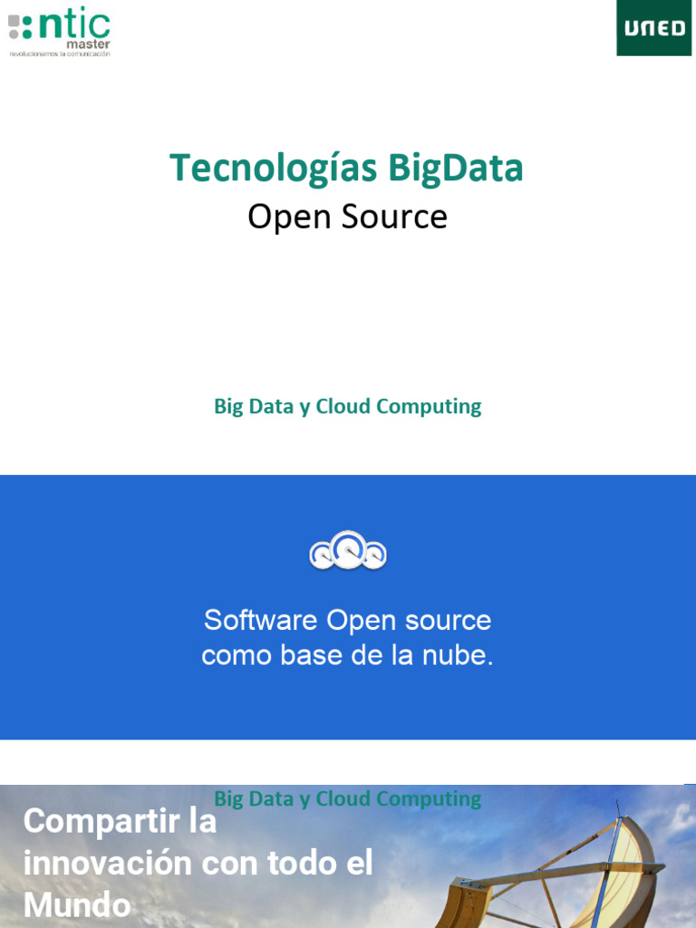 Semana 1 10 Software open source como base de la nube | PDF ...