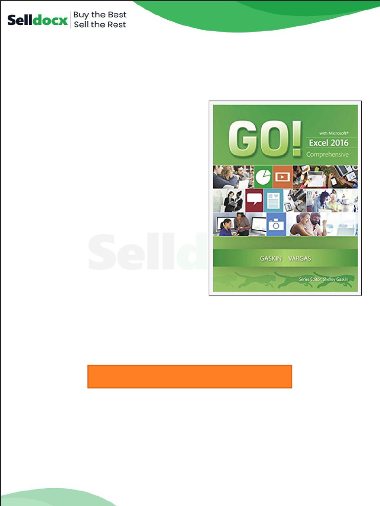 Test Bank for Go With Microsoft Excel 2016 Comprehensive 1st Edition by ...