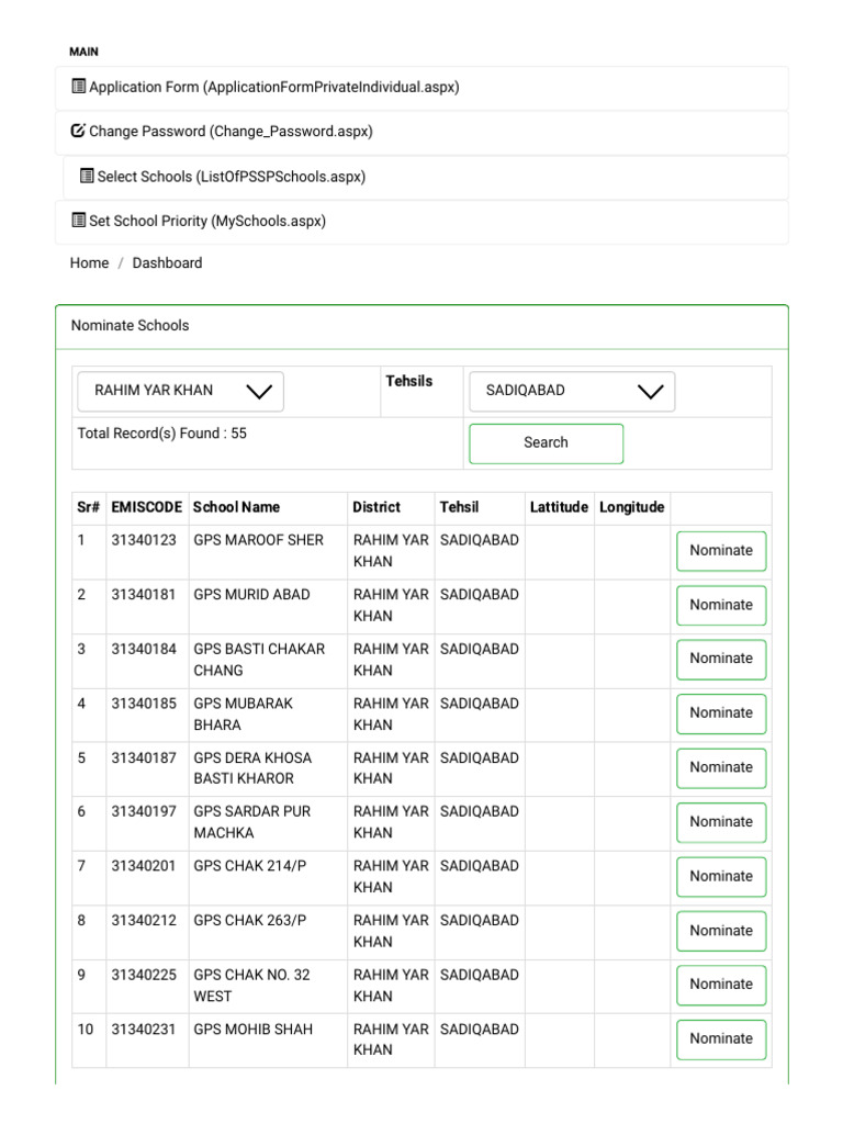 Tehsil SDK PSRP - Pefsis.edu - PK - List | PDF