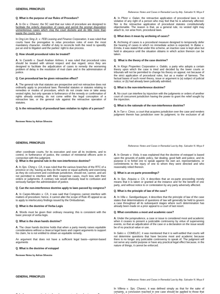 General Principles | PDF | Standing (Law) | Mootness