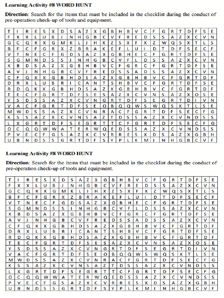 Word Hunt | PDF