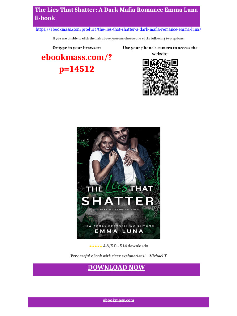 The Lies That Shatter: A Dark Mafia Romance Emma Luna ebook full size ...