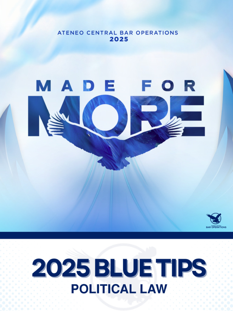 ACBO 2025 LMT Political Law | PDF | Overbreadth Doctrine | Impeachment