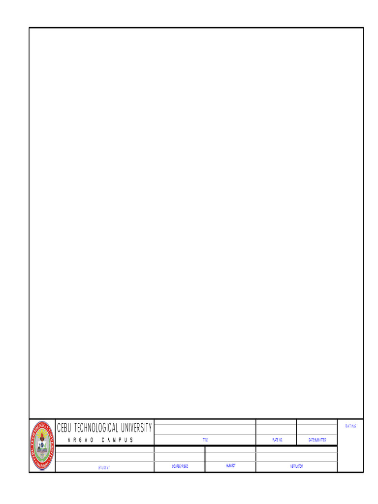 Drawing Template 1 | PDF