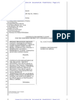 Federal Defendants' Notice of Appeal, No. 4:10-CV-01564-CW