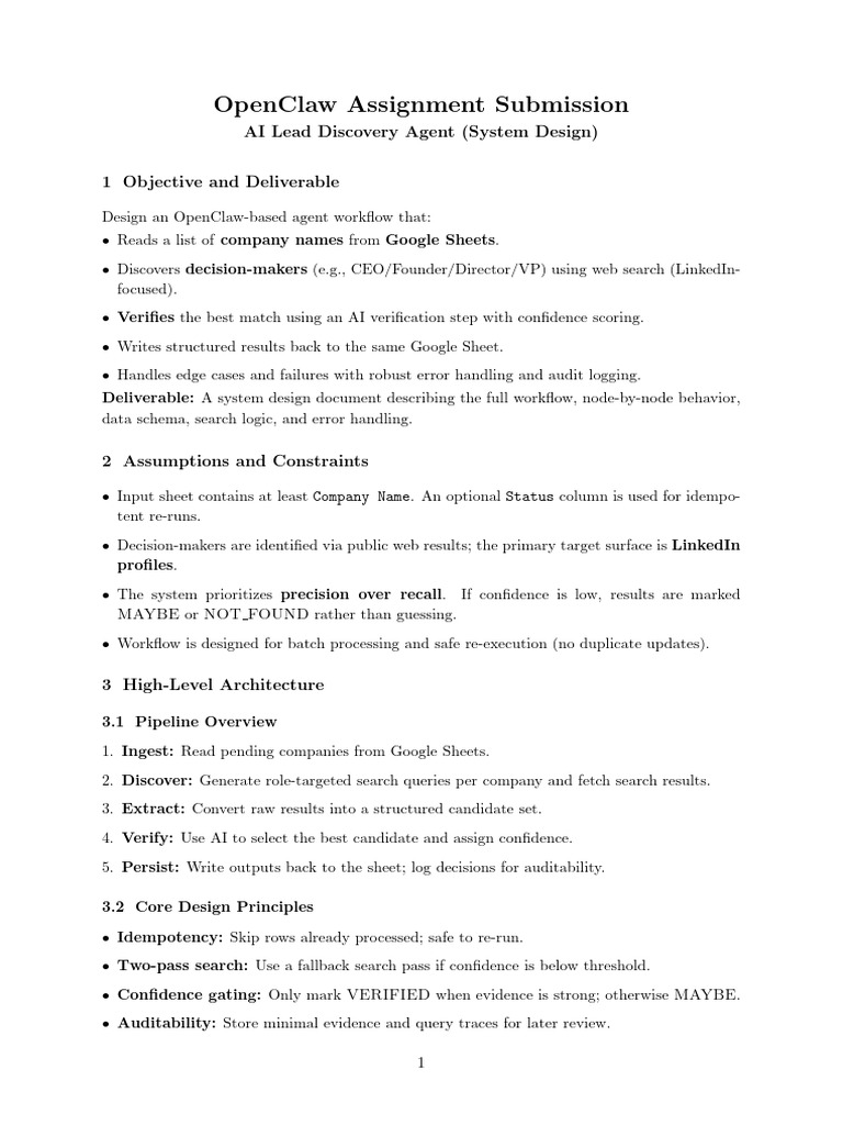 Assignment Submission | PDF