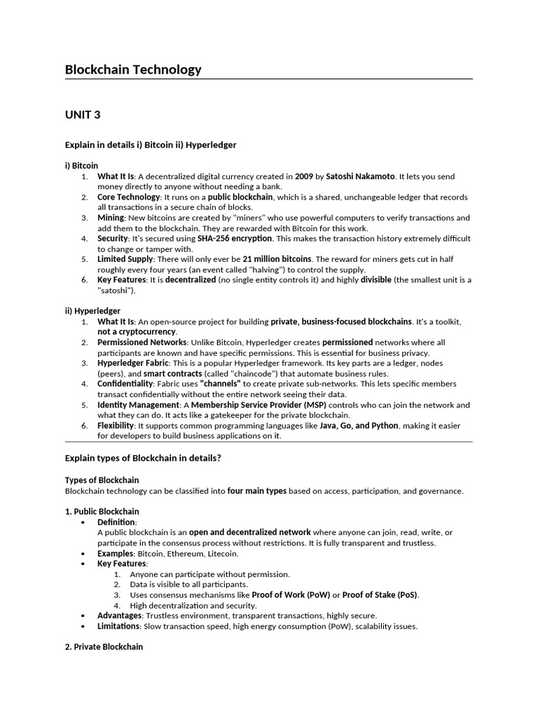 Blockchain Technology | PDF | Bitcoin | Cryptocurrency