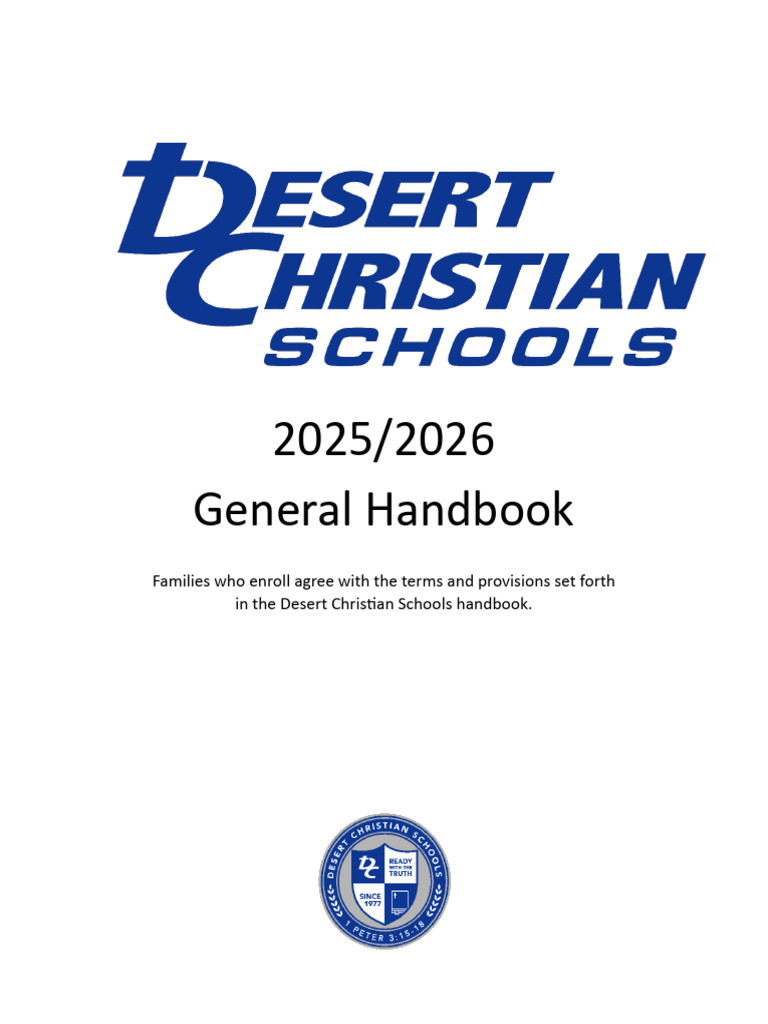 25-26 FINAL General Handbook | PDF | Salvation | Jesus