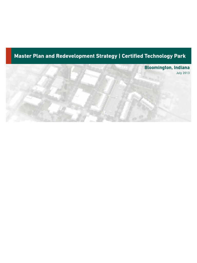 CTP Master Plan | PDF | Cost Of Living | Startup Company