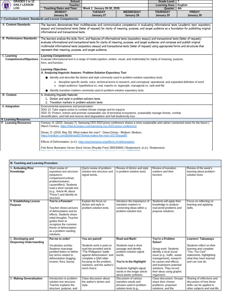 Week 1 | PDF | Natural Environment | Human Communication