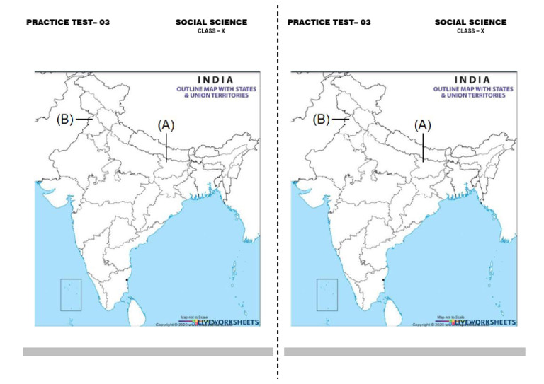 10th SST Practice Test-3 MAP 0603 | PDF
