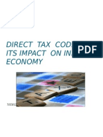 Direct Tax Code & Its Impact On Indian