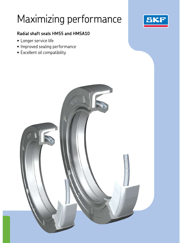 Skf-Shaft Radial Seals | PDF