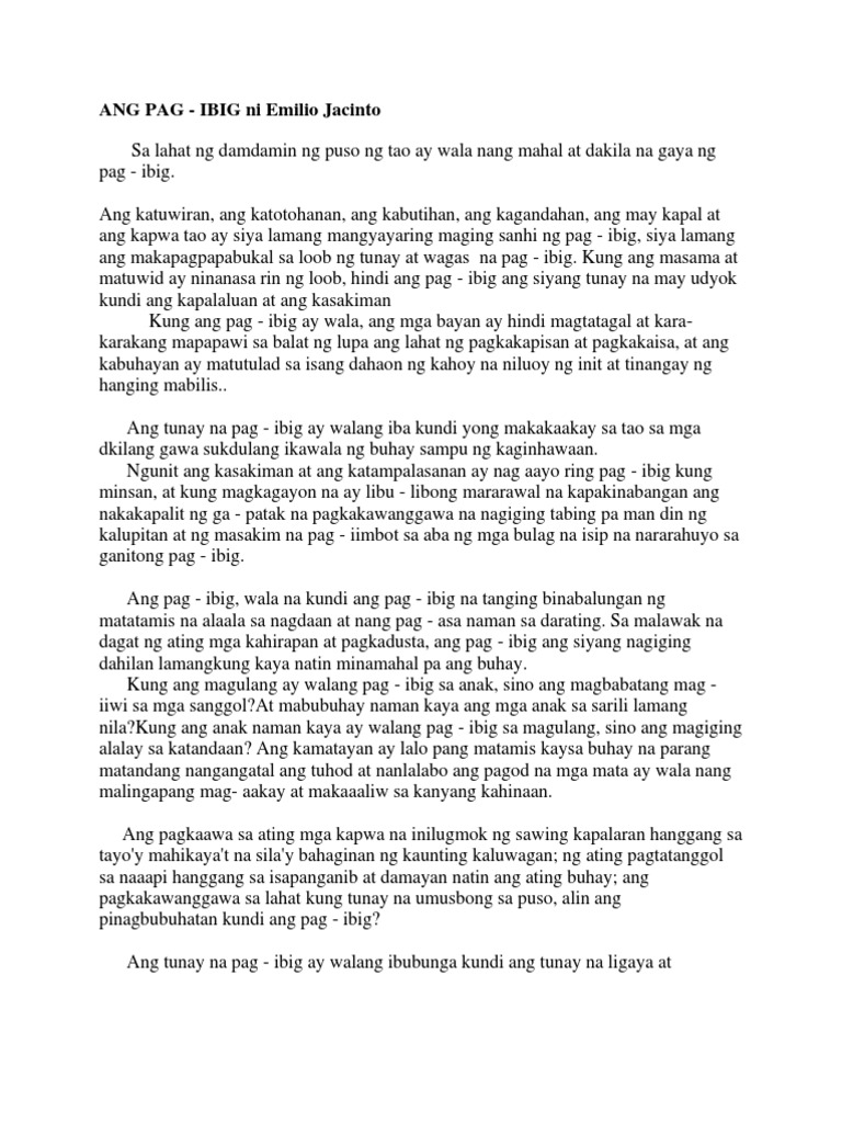 Who is emilio jacinto picture