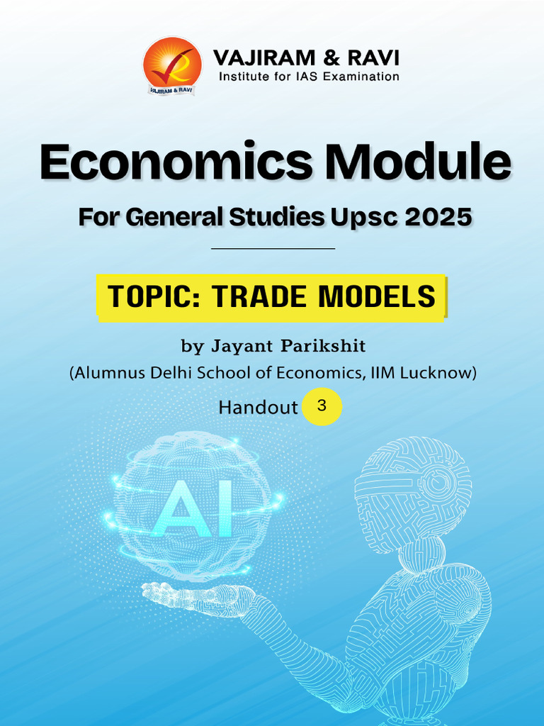 Handout 3 Trade Models 2024-2025 | PDF